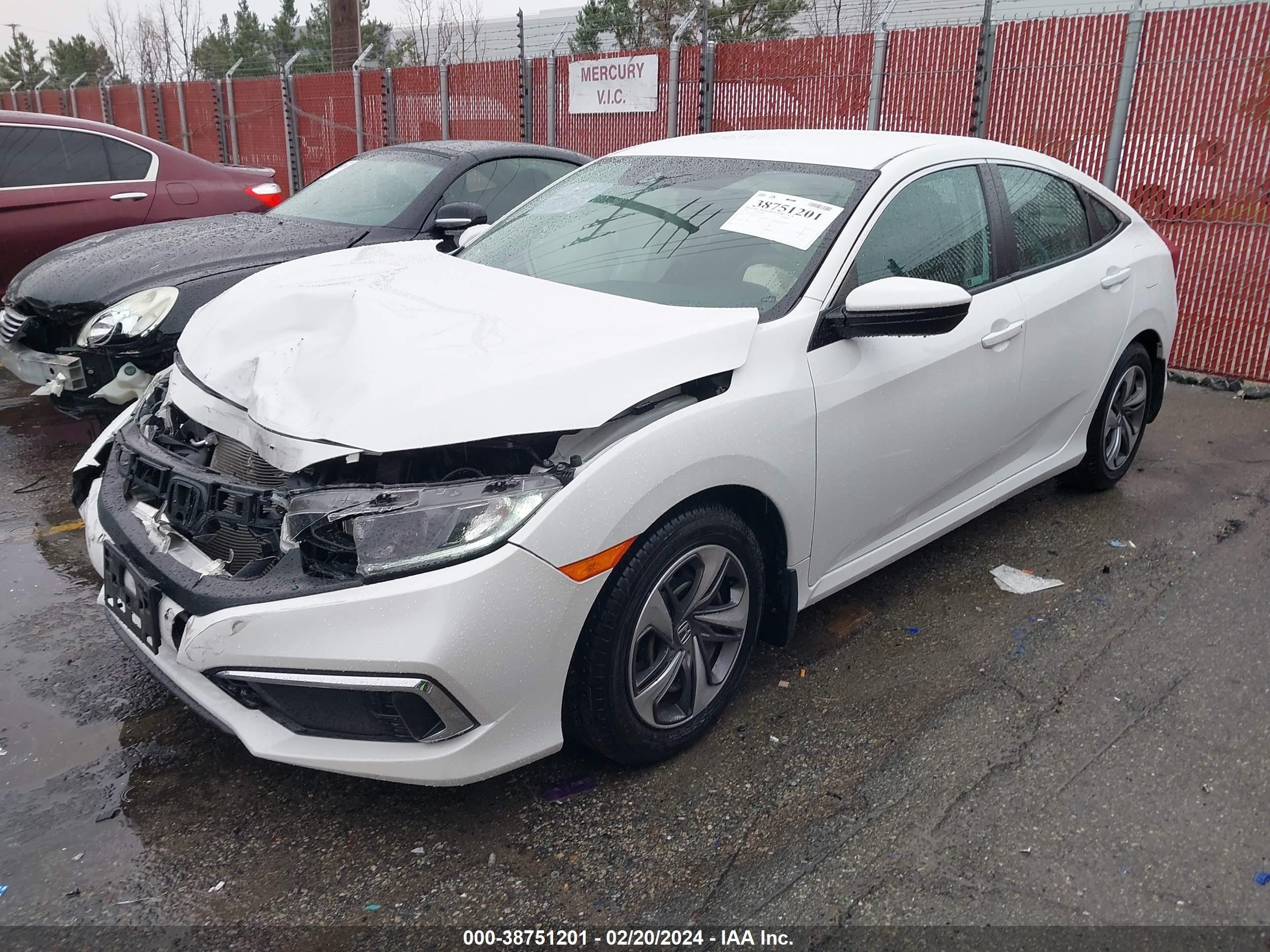 Photo 1 VIN: 19XFC2F62LE216534 - HONDA CIVIC 