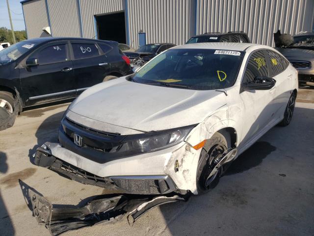 Photo 1 VIN: 19XFC2F64KE018634 - HONDA CIVIC LX 