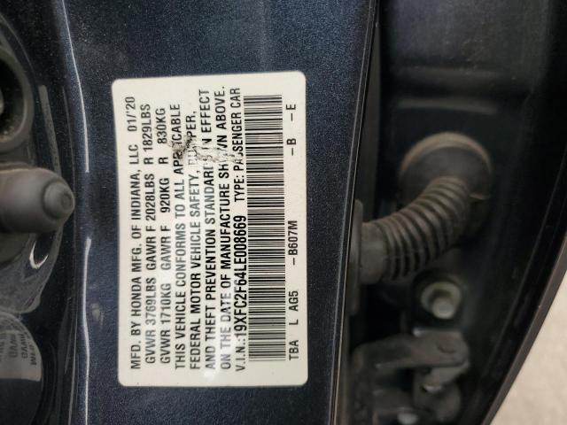 Photo 11 VIN: 19XFC2F64LE008669 - HONDA CIVIC 