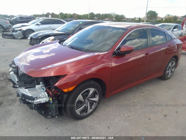 Photo 1 VIN: 19XFC2F66KE001673 - HONDA CIVIC SEDAN 