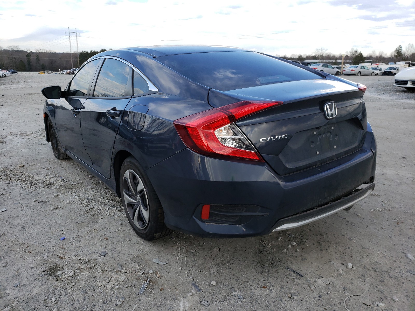 Photo 2 VIN: 19XFC2F66KE001771 - HONDA CIVIC LX 