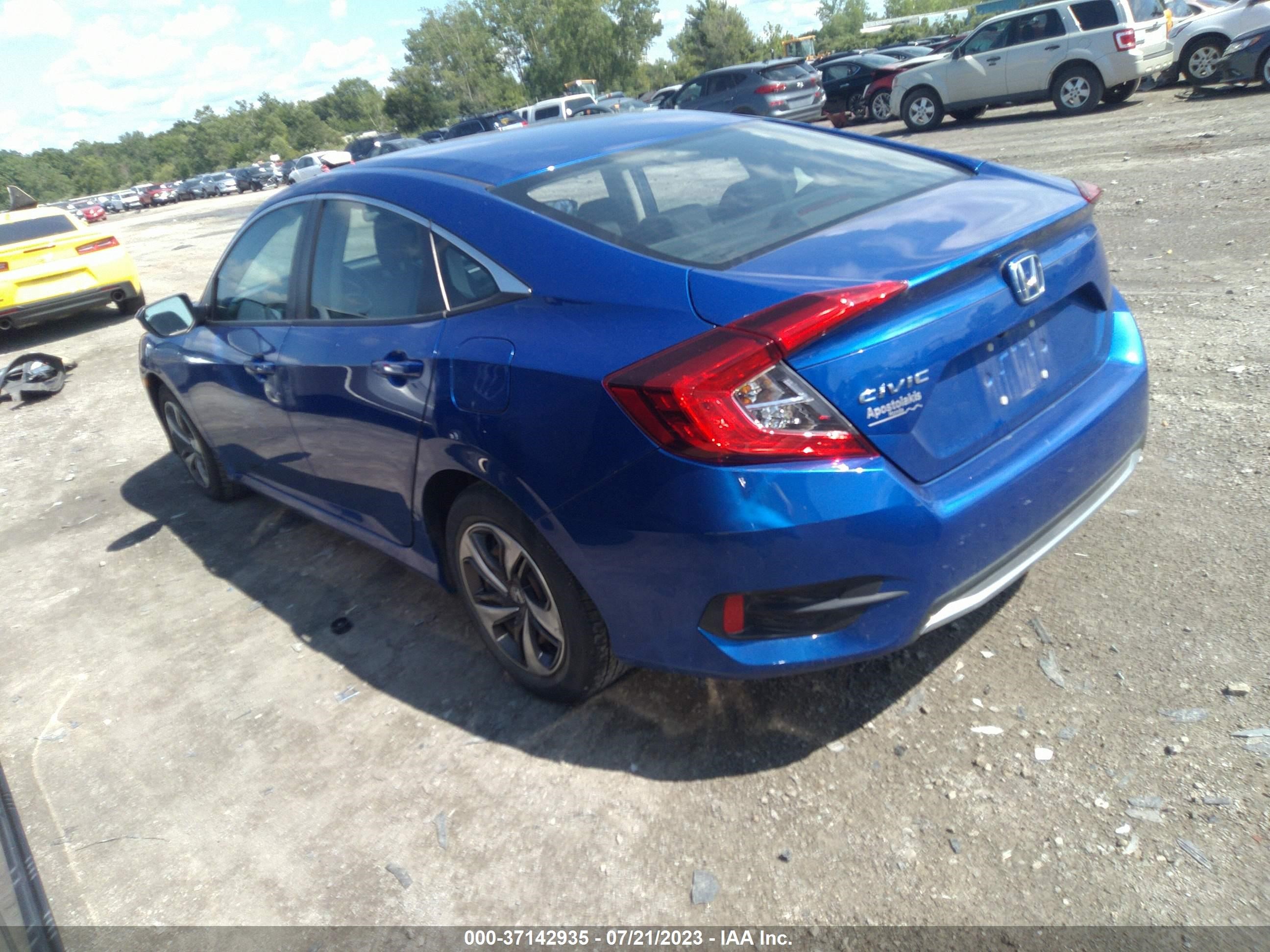 Photo 2 VIN: 19XFC2F66KE014102 - HONDA CIVIC 