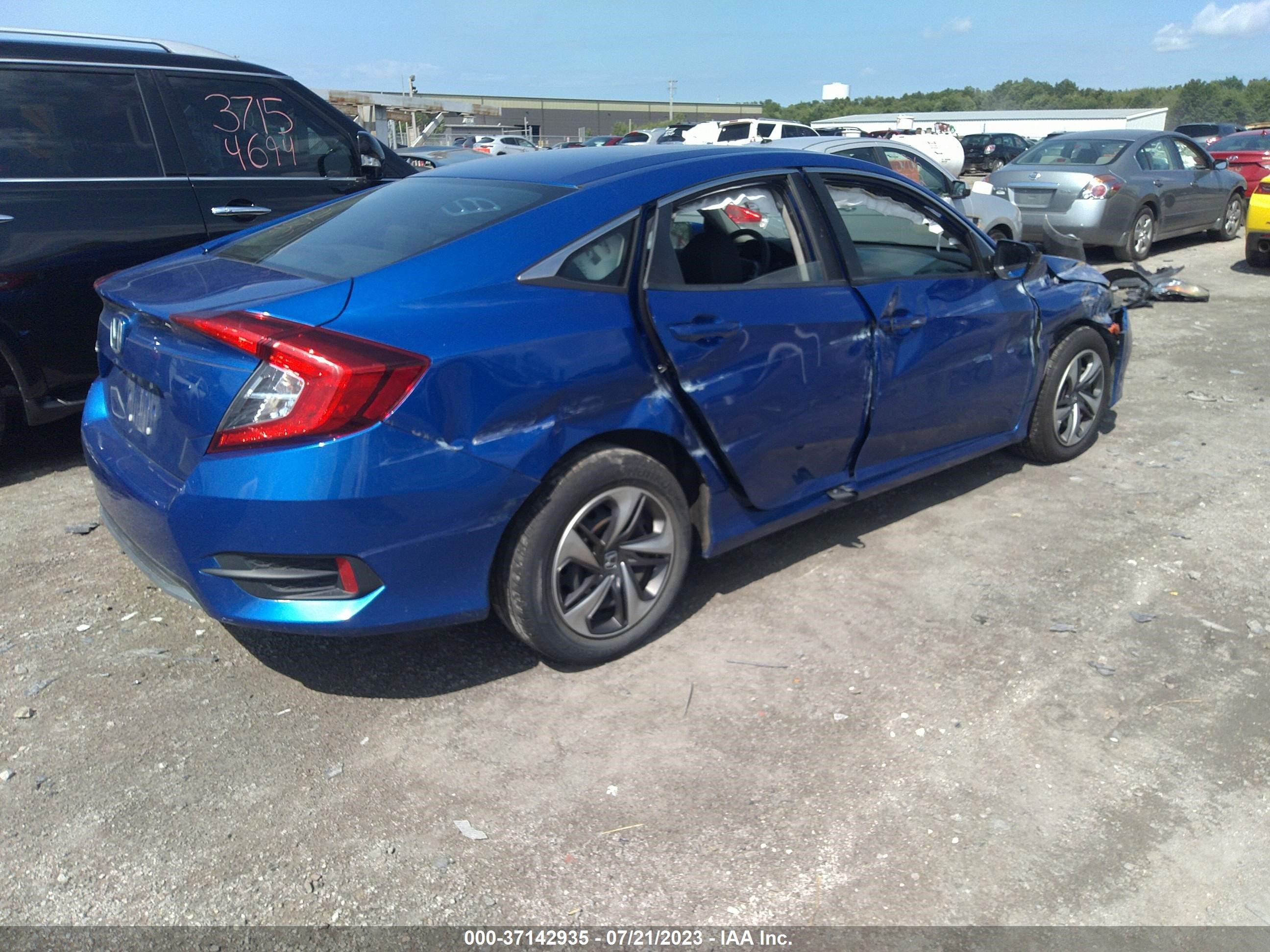 Photo 3 VIN: 19XFC2F66KE014102 - HONDA CIVIC 