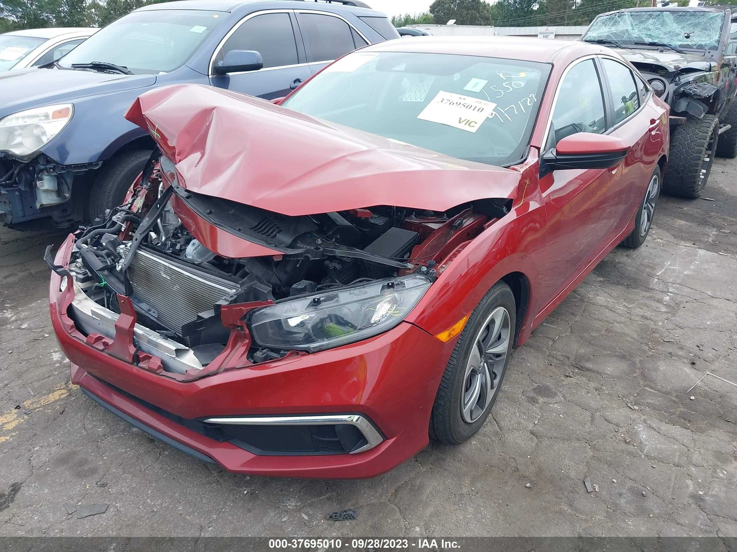 Photo 1 VIN: 19XFC2F68KE031550 - HONDA CIVIC 