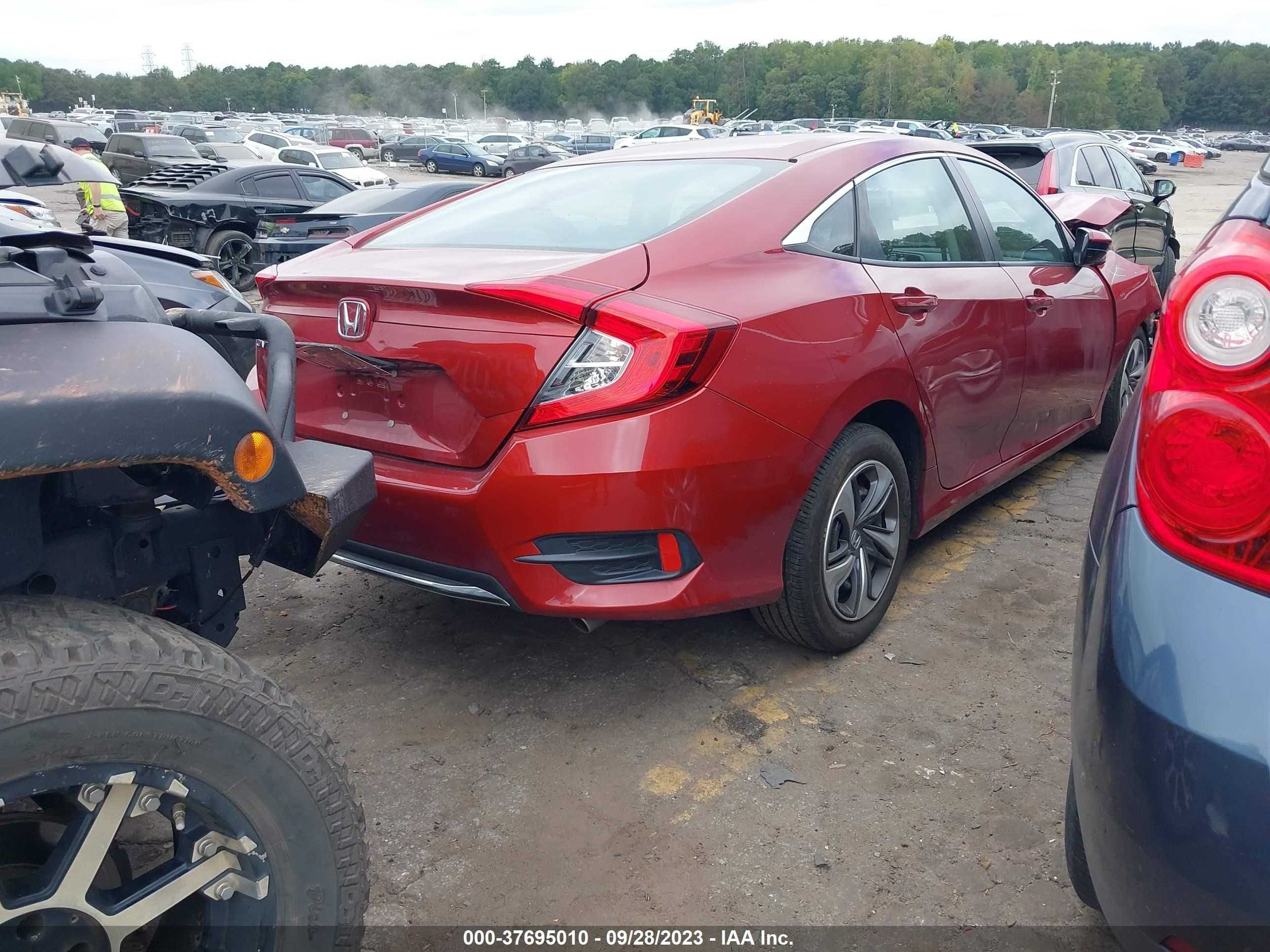 Photo 3 VIN: 19XFC2F68KE031550 - HONDA CIVIC 