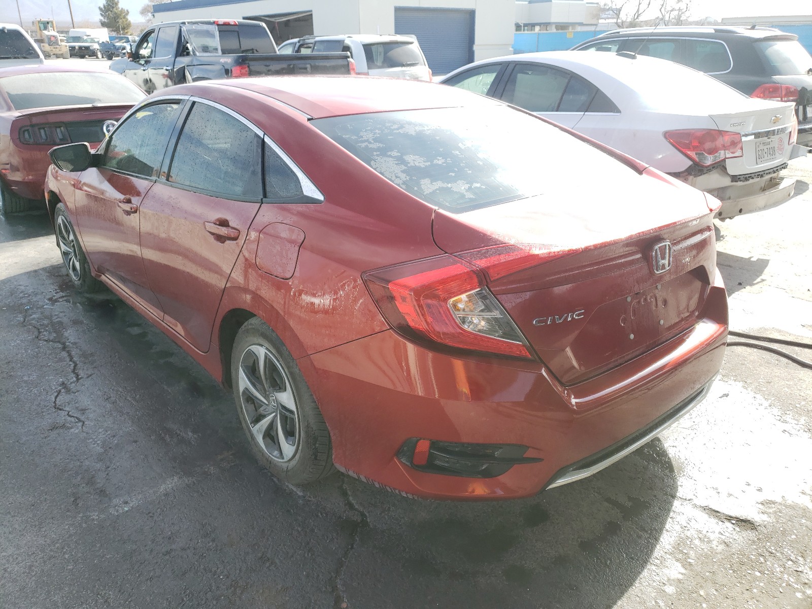 Photo 2 VIN: 19XFC2F69LE015018 - HONDA CIVIC LX 