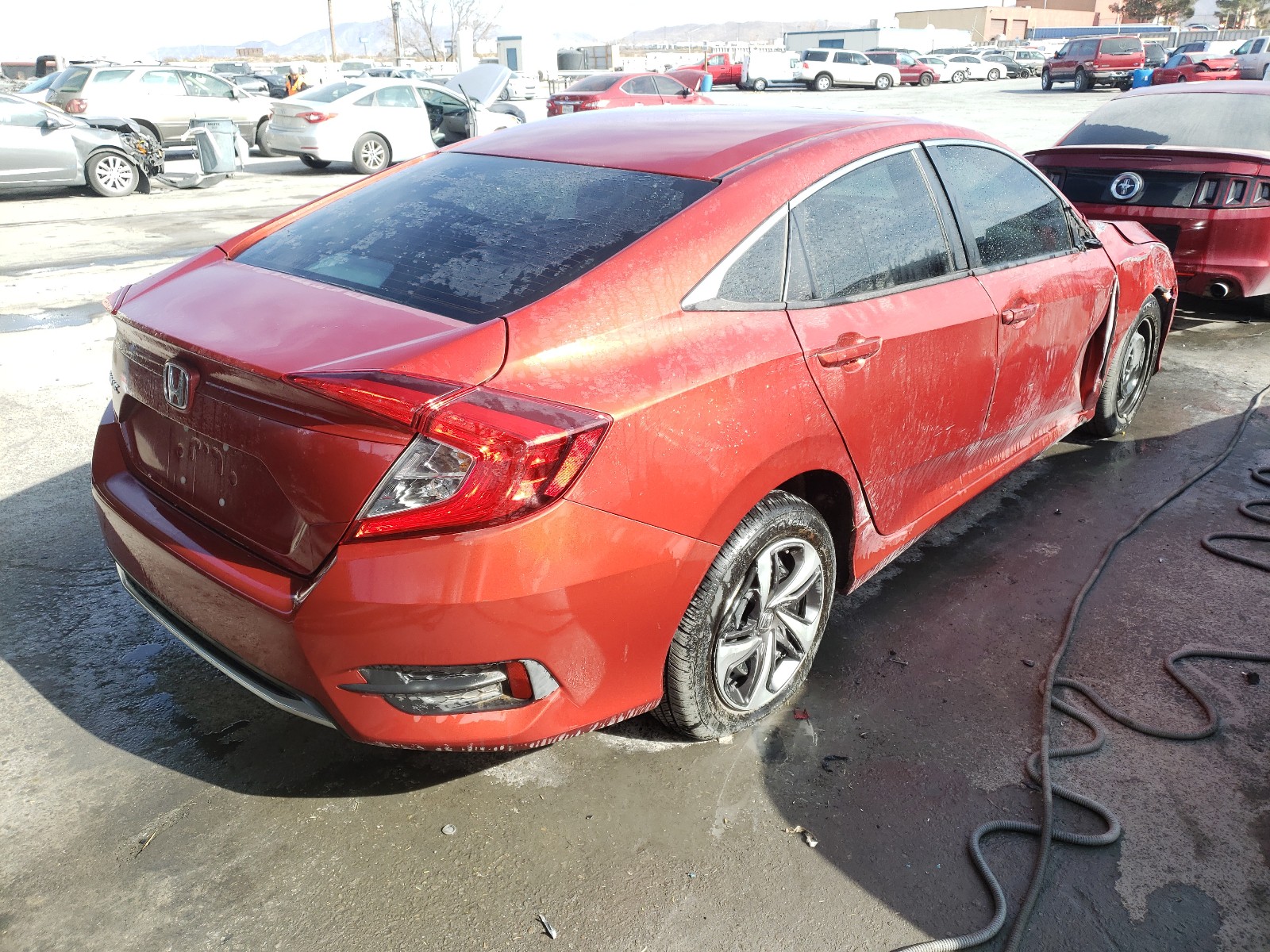 Photo 3 VIN: 19XFC2F69LE015018 - HONDA CIVIC LX 