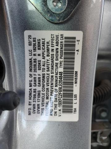 Photo 12 VIN: 19XFC2F69LE204848 - HONDA CIVIC LX 