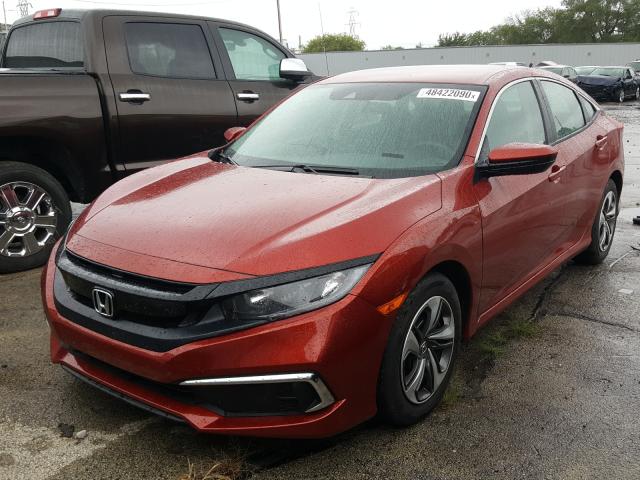 Photo 1 VIN: 19XFC2F6XKE037897 - HONDA CIVIC LX 