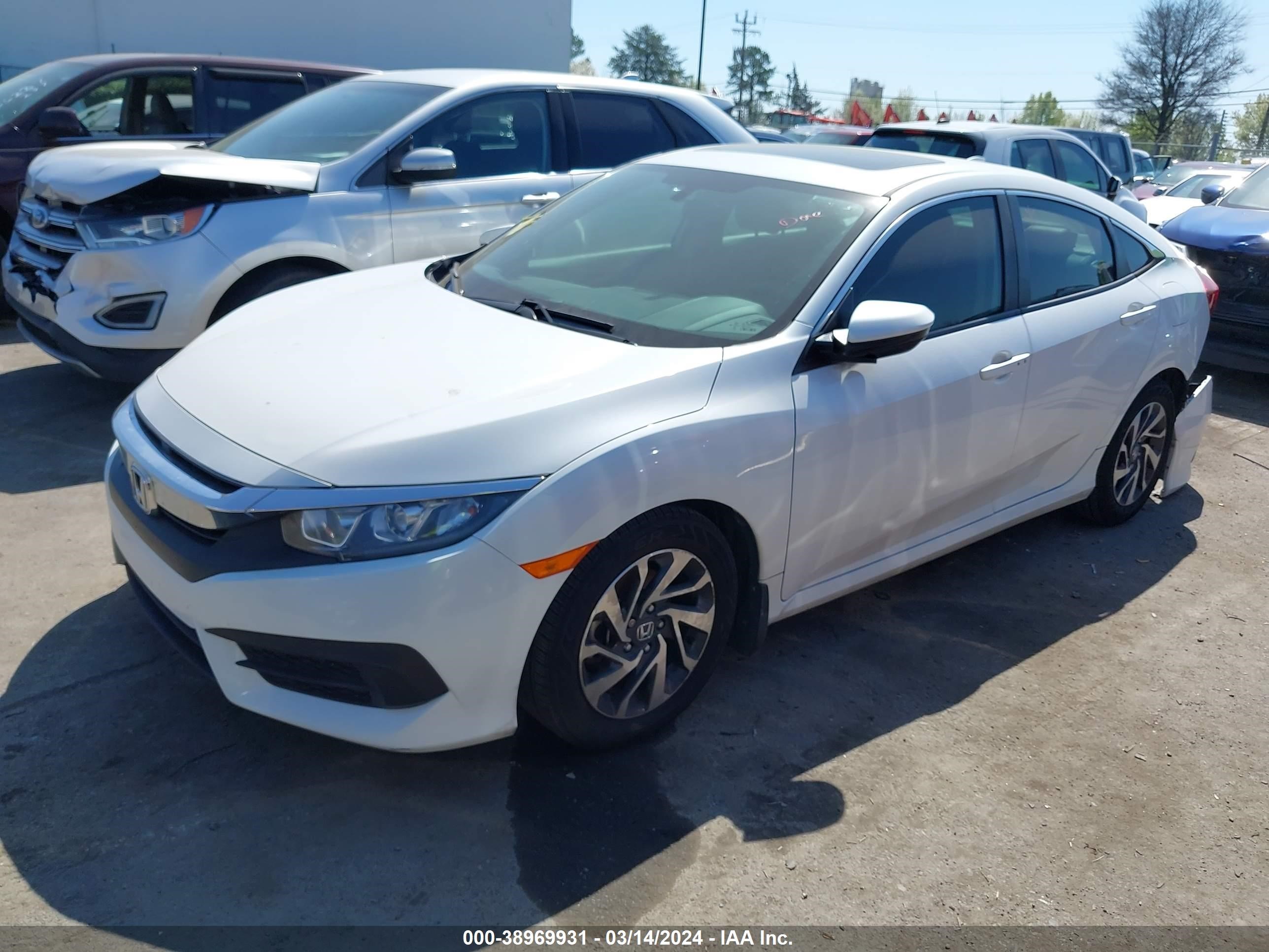 Photo 1 VIN: 19XFC2F73HE062853 - HONDA CIVIC 