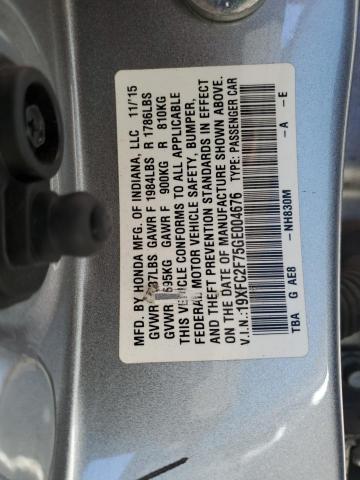 Photo 11 VIN: 19XFC2F75GE004676 - HONDA CIVIC EX 