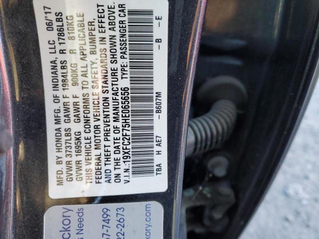 Photo 11 VIN: 19XFC2F75HE065656 - HONDA CIVIC EX 