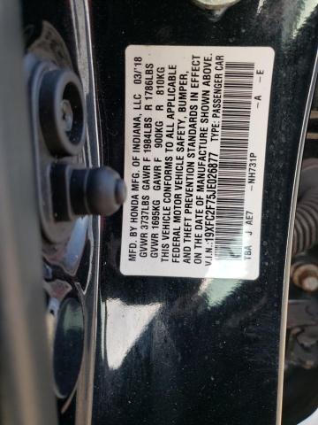 Photo 11 VIN: 19XFC2F75JE026877 - HONDA CIVIC 