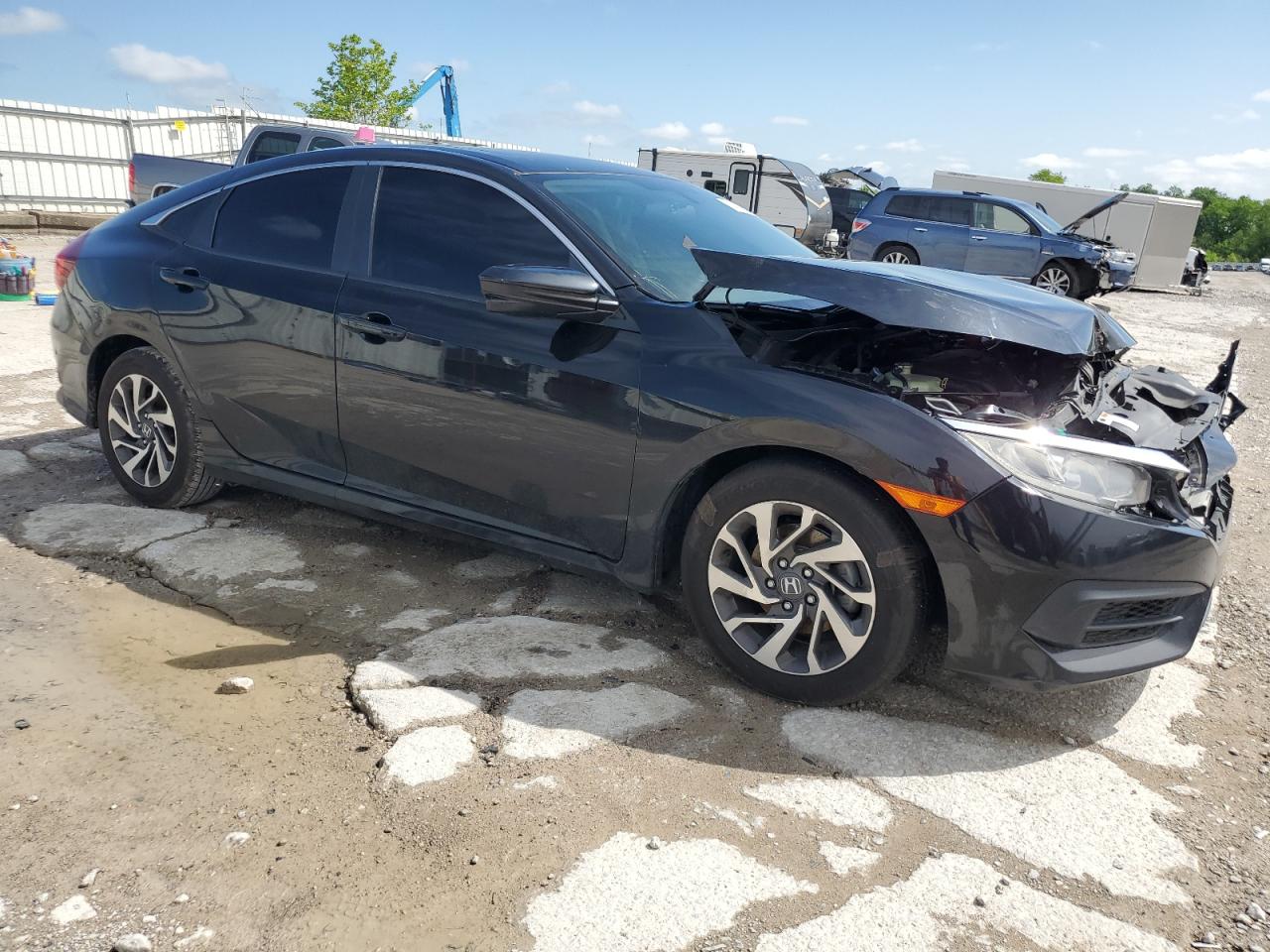 Photo 3 VIN: 19XFC2F77HE018404 - HONDA CIVIC 