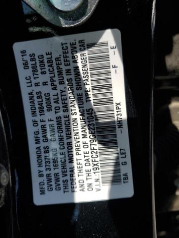 Photo 11 VIN: 19XFC2F79GE231045 - HONDA CIVIC 