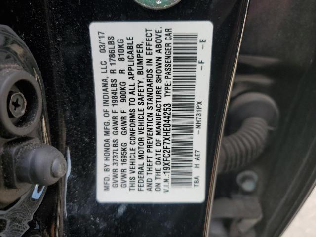 Photo 11 VIN: 19XFC2F7XHE044253 - HONDA CIVIC 