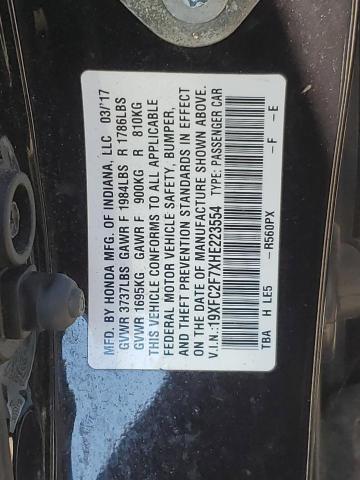 Photo 12 VIN: 19XFC2F7XHE223554 - HONDA CIVIC EX 