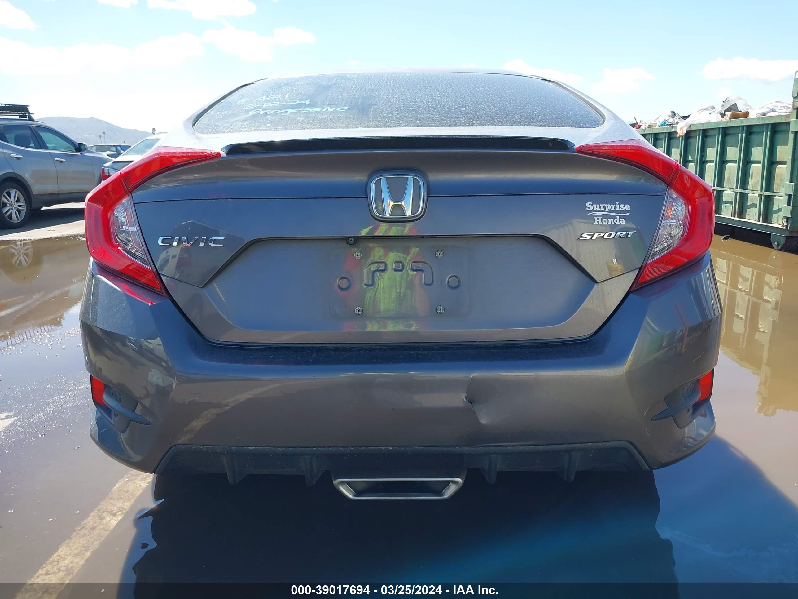 Photo 15 VIN: 19XFC2F80KE048215 - HONDA CIVIC 