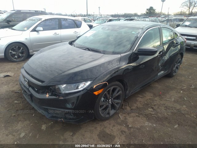 Photo 1 VIN: 19XFC2F80KE051342 - HONDA CIVIC SEDAN 