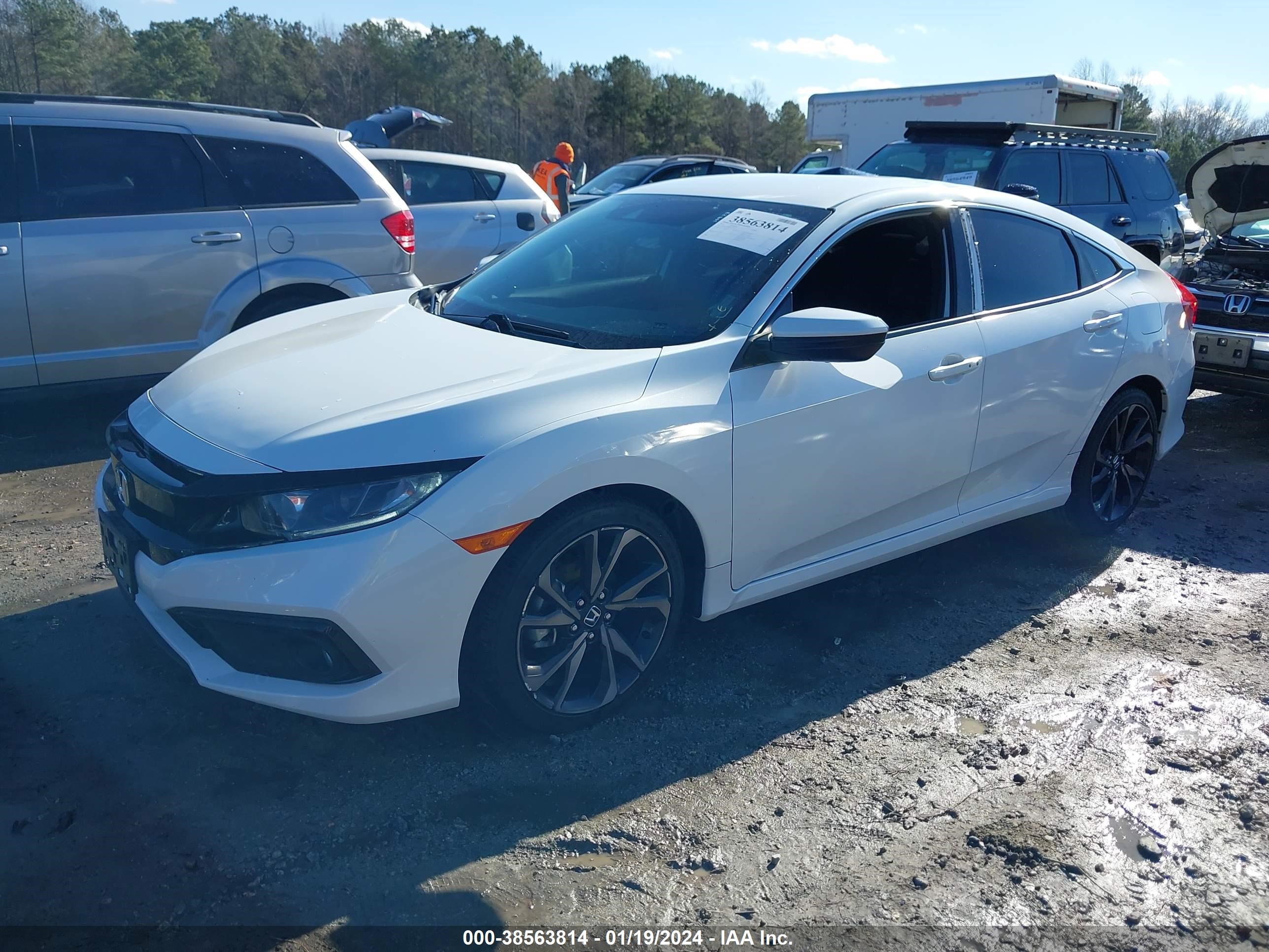 Photo 1 VIN: 19XFC2F80KE213339 - HONDA CIVIC 