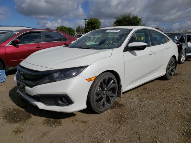 Photo 1 VIN: 19XFC2F80LE202763 - HONDA CIVIC SPOR 