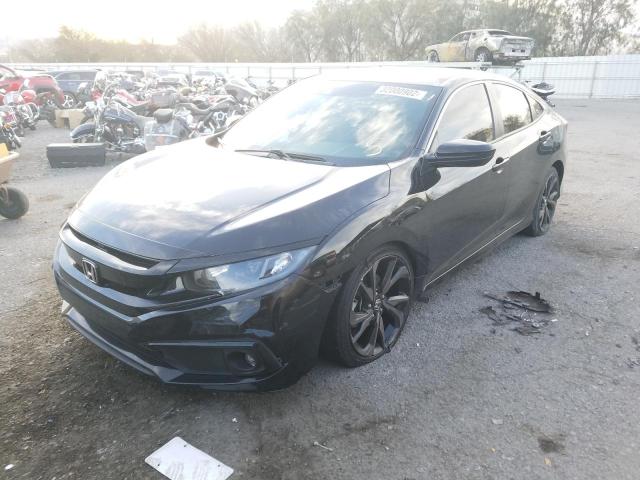 Photo 1 VIN: 19XFC2F82KE015166 - HONDA CIVIC SPOR 