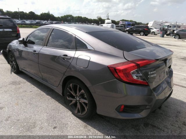 Photo 2 VIN: 19XFC2F82KE035711 - HONDA CIVIC SEDAN 