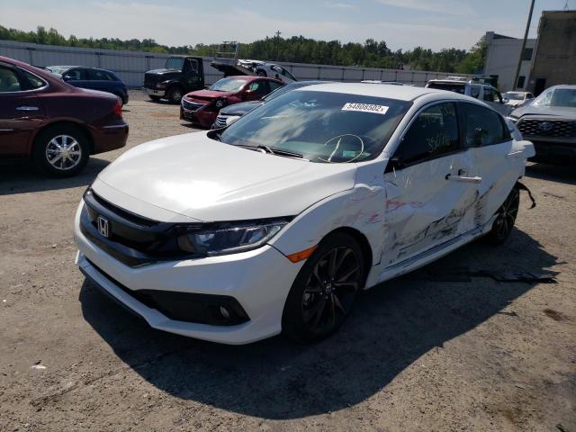 Photo 1 VIN: 19XFC2F82LE004332 - HONDA CIVIC SPOR 