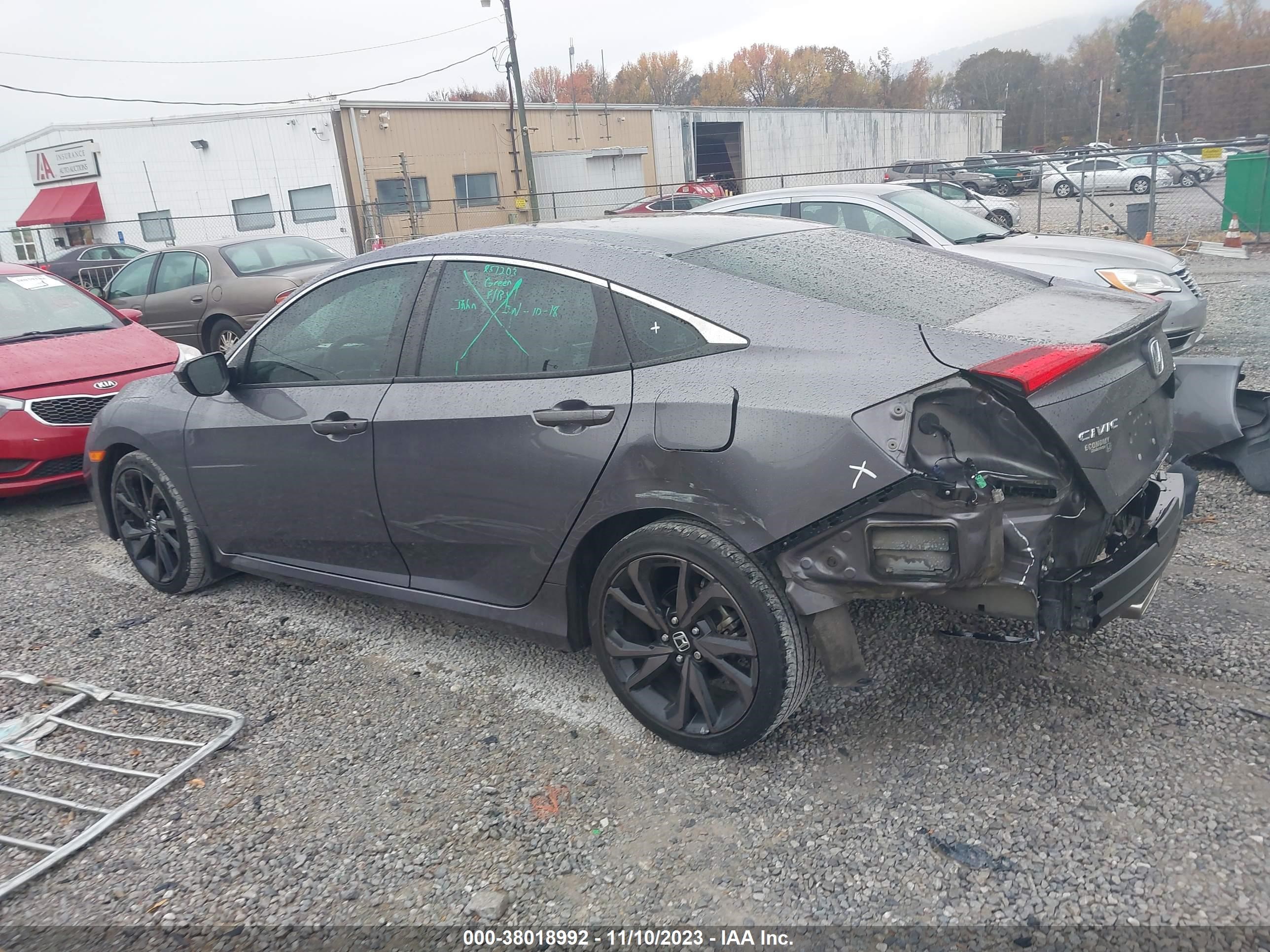 Photo 2 VIN: 19XFC2F82LE024709 - HONDA CIVIC 