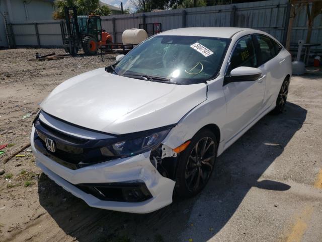 Photo 1 VIN: 19XFC2F84KE002516 - HONDA CIVIC SPOR 