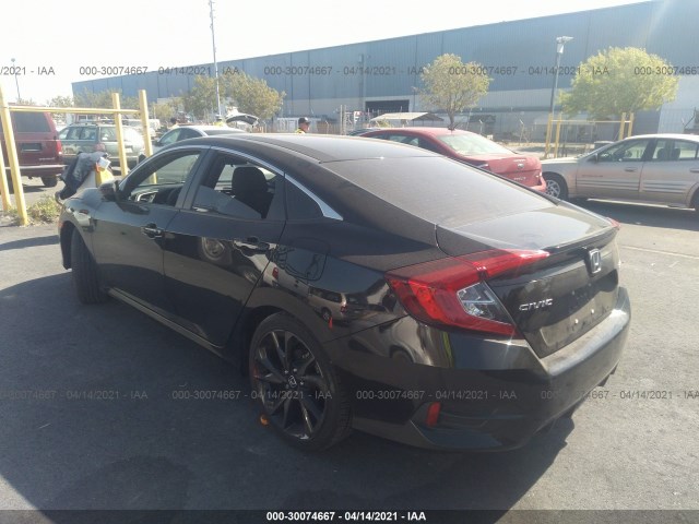 Photo 2 VIN: 19XFC2F84KE214221 - HONDA CIVIC SEDAN 