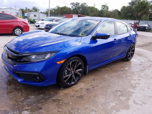 Photo 1 VIN: 19XFC2F84LE005000 - HONDA CIVIC SPOR 