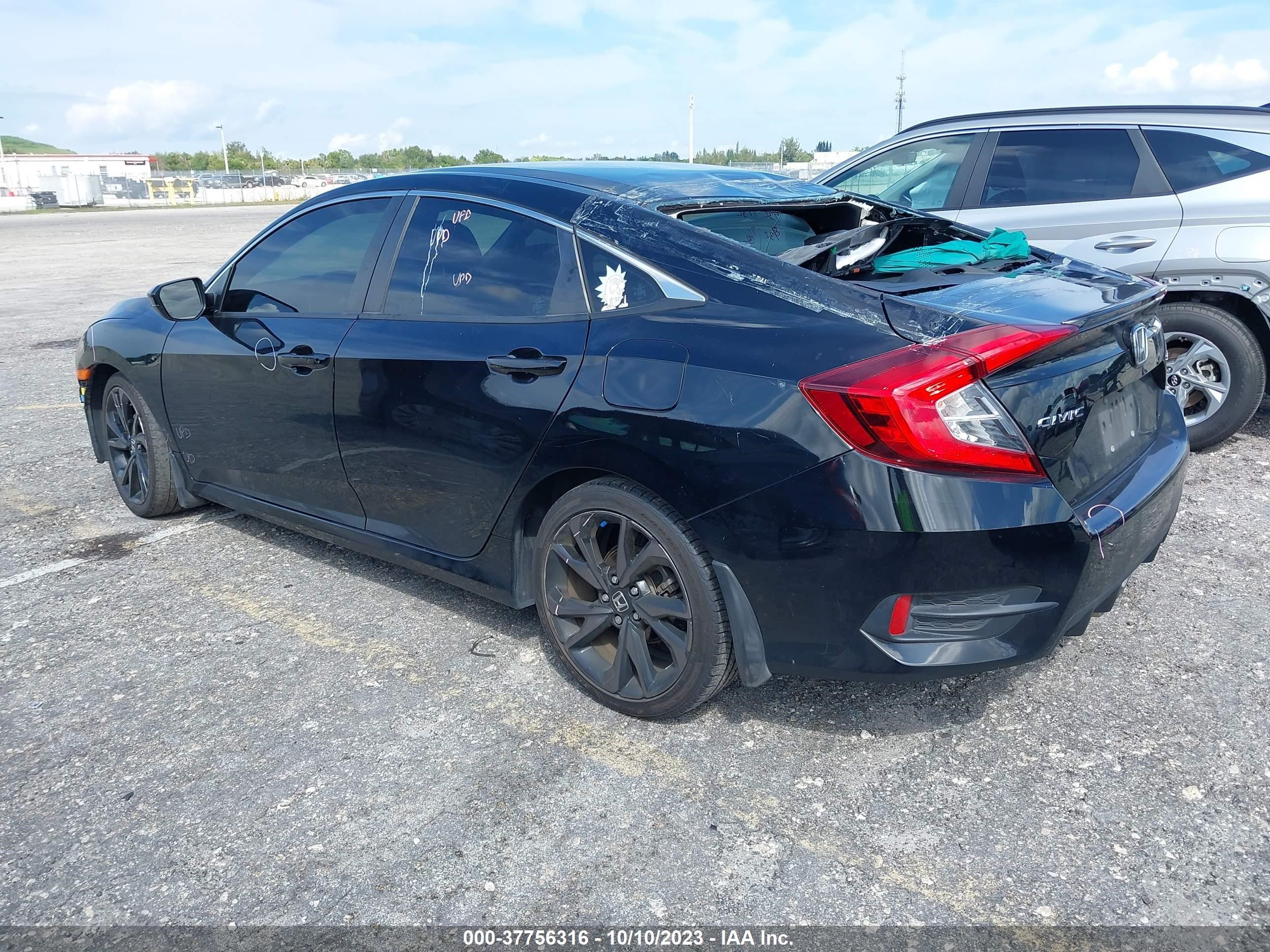 Photo 2 VIN: 19XFC2F85LE021013 - HONDA CIVIC 