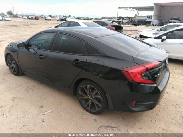 Photo 2 VIN: 19XFC2F87KE049412 - HONDA CIVIC SEDAN 