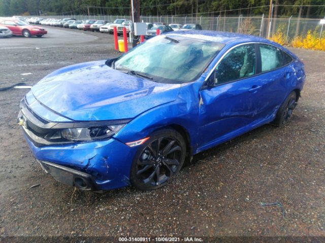 Photo 1 VIN: 19XFC2F87KE204878 - HONDA CIVIC SEDAN 