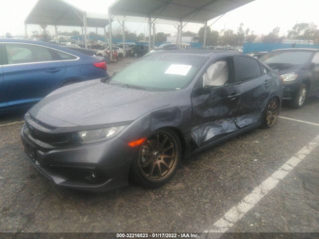 Photo 1 VIN: 19XFC2F87LE214697 - HONDA CIVIC SEDAN 