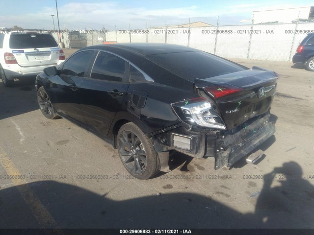 Photo 2 VIN: 19XFC2F88LE004643 - HONDA CIVIC SEDAN 