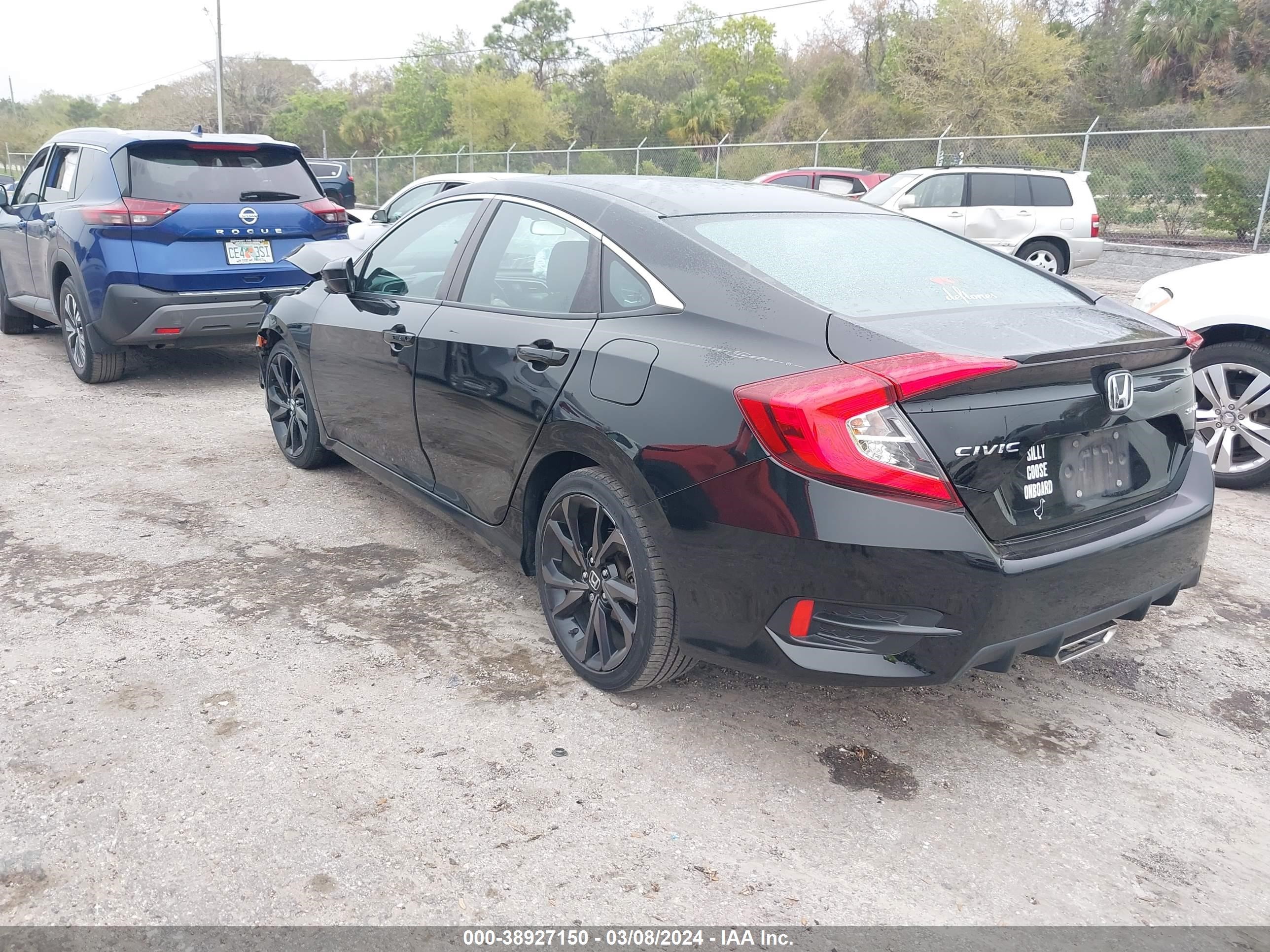 Photo 2 VIN: 19XFC2F88LE011897 - HONDA CIVIC 