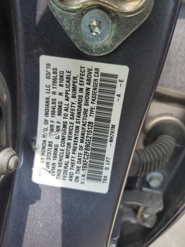 Photo 11 VIN: 19XFC2F89GE215128 - HONDA CIVIC EX 