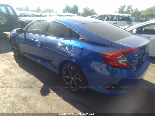 Photo 2 VIN: 19XFC2F89KE206969 - HONDA CIVIC SEDAN 