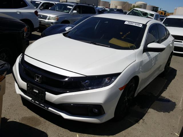 Photo 1 VIN: 19XFC2F89KE211542 - HONDA CIVIC SPOR 