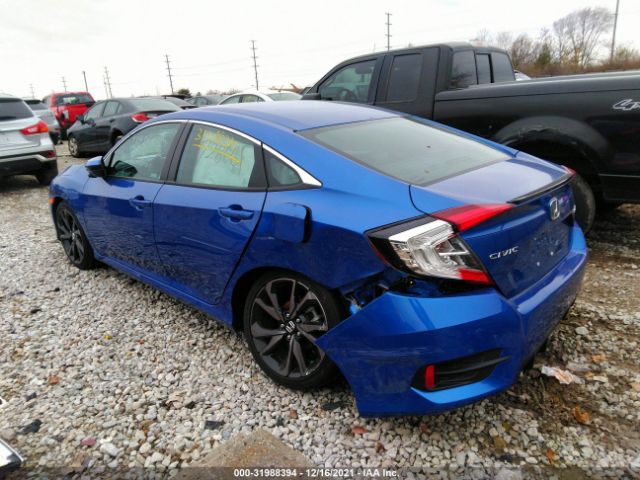 Photo 2 VIN: 19XFC2F8XLE029415 - HONDA CIVIC SEDAN 