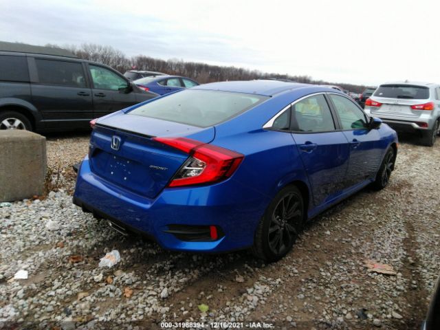 Photo 3 VIN: 19XFC2F8XLE029415 - HONDA CIVIC SEDAN 