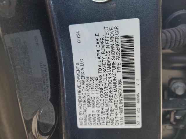 Photo 11 VIN: 19XFL1H72RE014964 - HONDA CIVIC EXL 