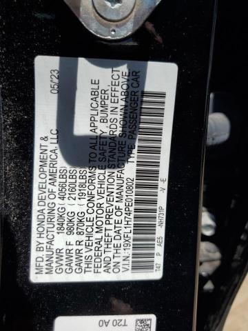 Photo 11 VIN: 19XFL1H74PE010802 - HONDA CIVIC EXL 