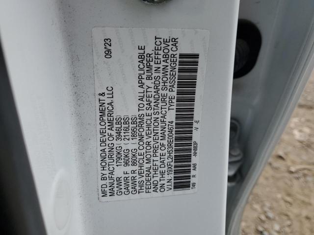 Photo 11 VIN: 19XFL2H53RE004674 - HONDA CIVIC LX 