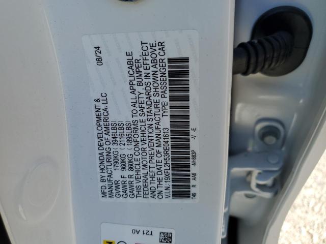 Photo 12 VIN: 19XFL2H53RE041613 - HONDA CIVIC LX 