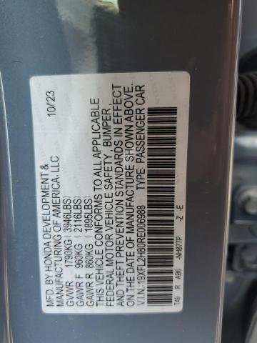 Photo 12 VIN: 19XFL2H80RE006988 - HONDA CIVIC 