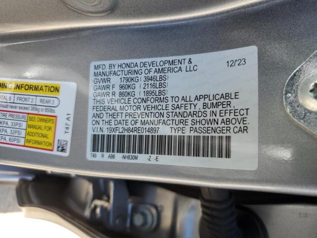 Photo 11 VIN: 19XFL2H84RE014897 - HONDA CIVIC 