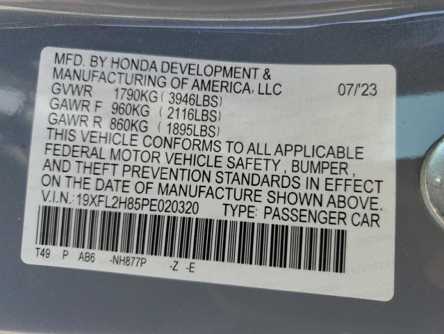 Photo 12 VIN: 19XFL2H85PE020320 - HONDA CIVIC SPOR 